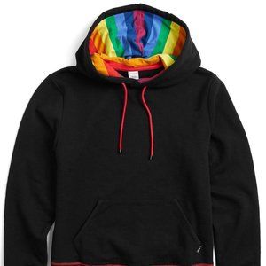 TomboyX French Terry Pullover Hoodie - Rainbow